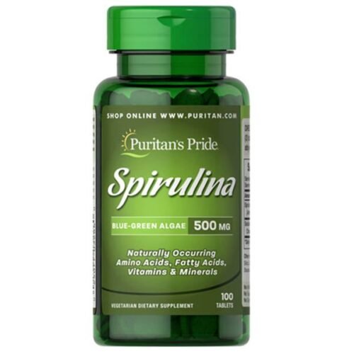 Puritan's Pride Spirulina 500 mg - Vitamins House