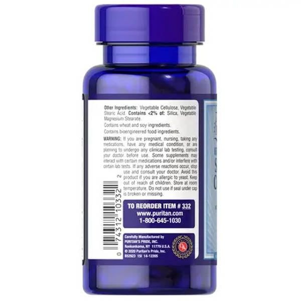 Puritan's Pride Stress B Complex With Vit C 500 Caplets 60s - Vitamins House