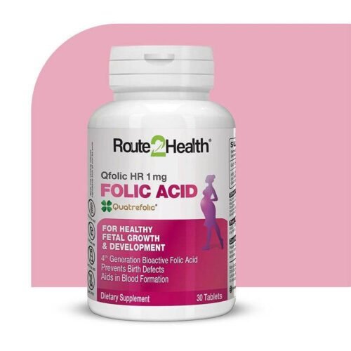 QFolic HR (Folic Acid) 1 mg - Route2Health - Vitamins House