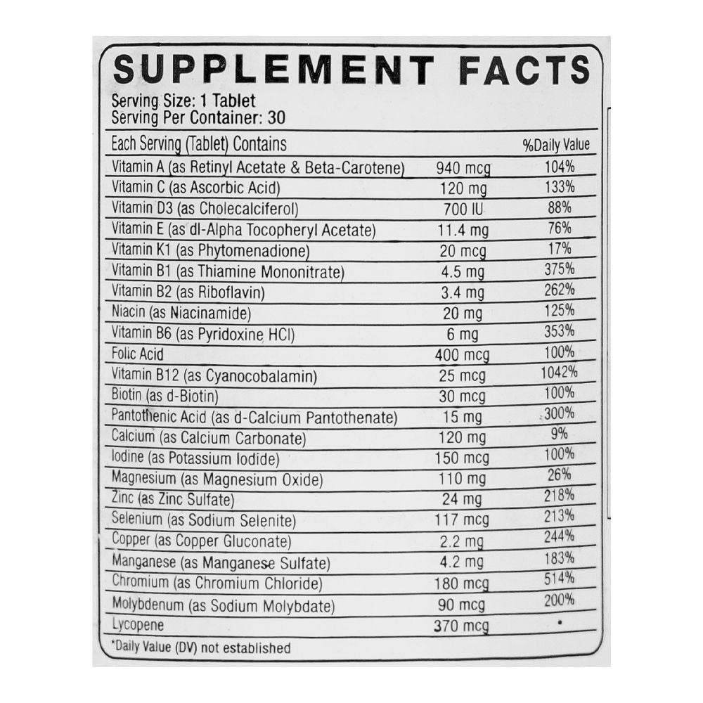 Route 2 Health 65+ ONE DAILY 30ct - Vitamins House