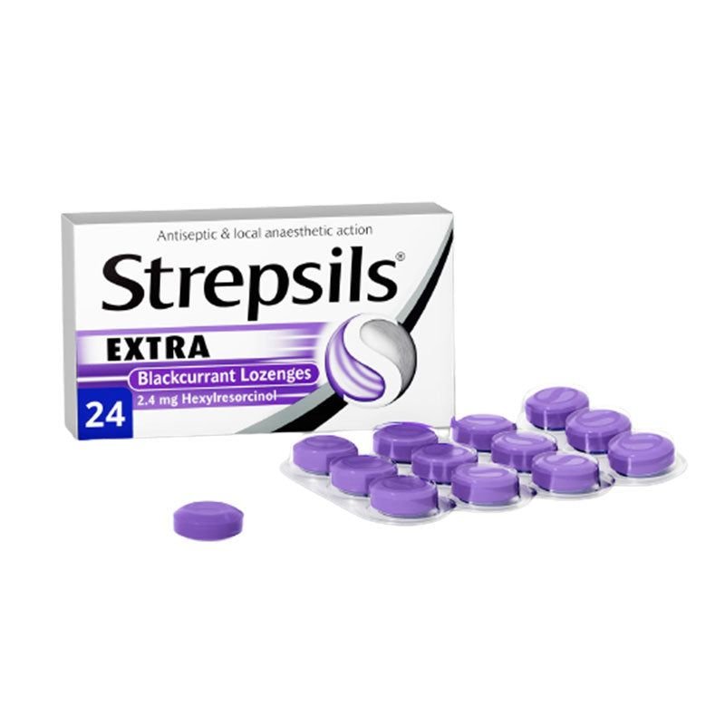 Strepsils Extra Strength 24 Ct UK Imported - Vitamins House