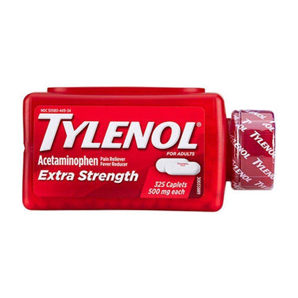 TYLENOL Extra Strength Pain Reliever 500mg 325 caplets - Vitamins House