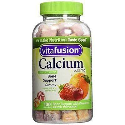 VitaFusion Calcium with Vitamin D3 100 CT - Vitamins House