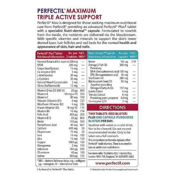 Vitabiotics Perfectil Max 84ct in Pakistan