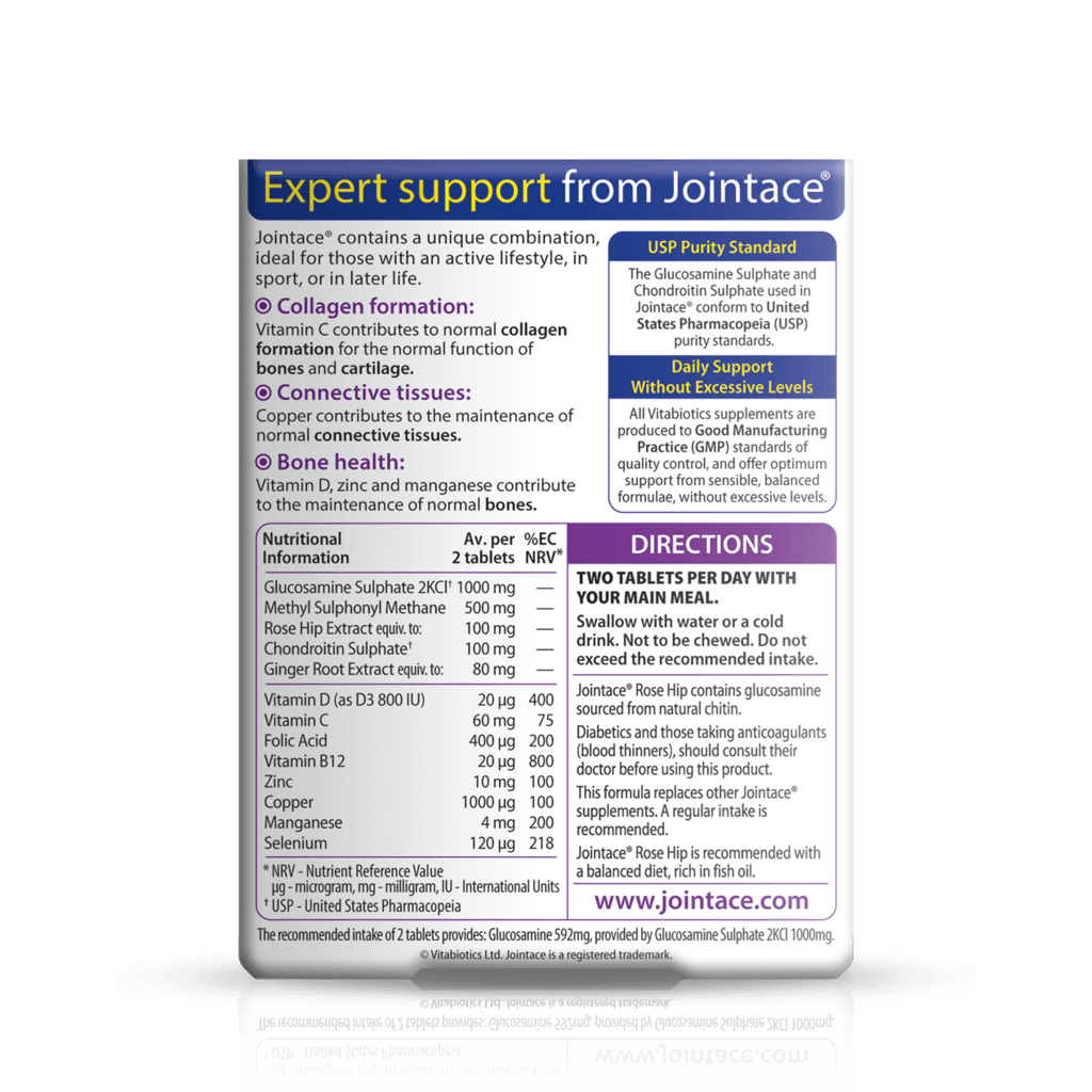 Vitabiotics Jointace Rose Hip - Vitamins House