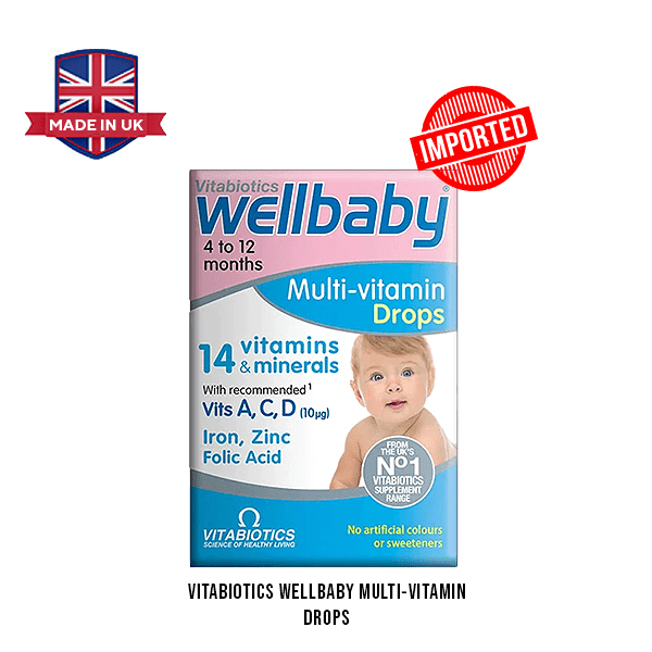 Vitabiotics Wellbaby Multi-vitamin Drops - Vitamins House