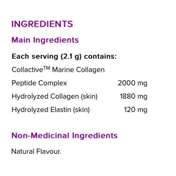 Webber Naturals Collagen30 Marine Collagen Bioelastin Peptides, 63 g - Vitamins House