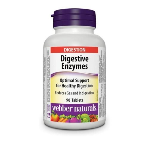 Webber Naturals Digestive Enzymes, 90 Ct in Pakistan