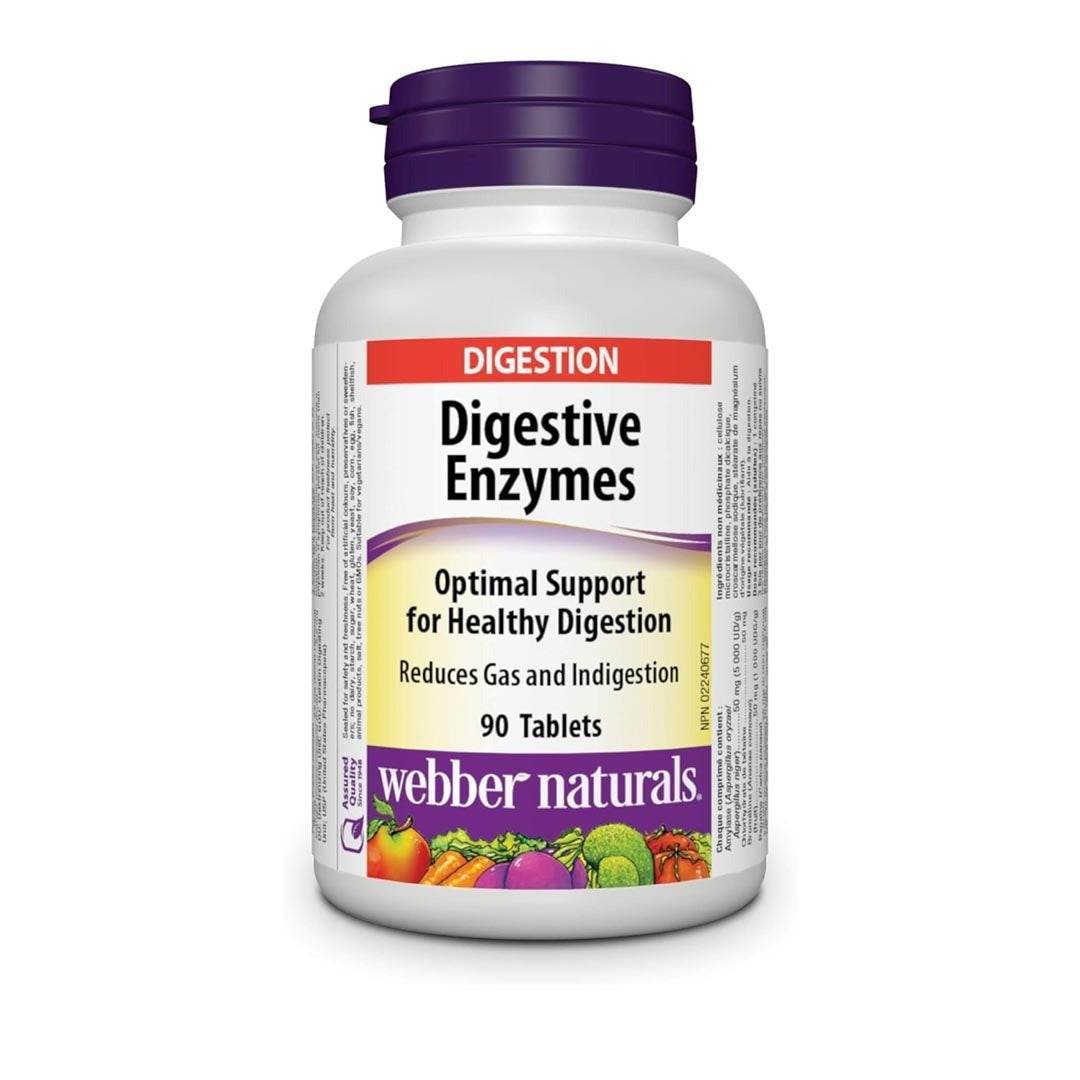 Webber Naturals Digestive Enzymes, 90 Ct in Pakistan