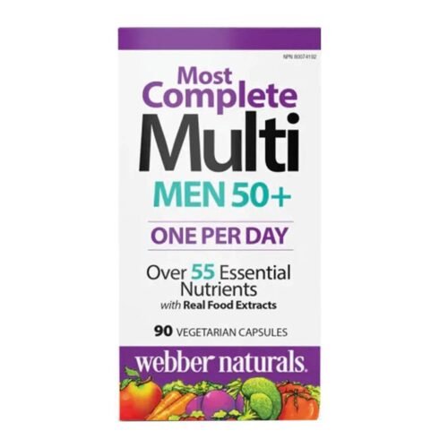 Webber Naturals Men's 50+ Most Complete Multi 90ct in Pakistan
