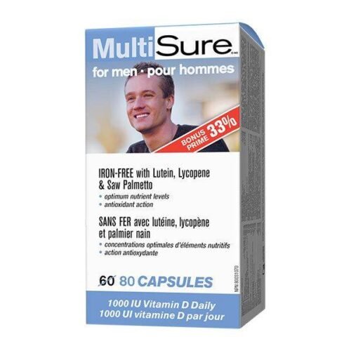 Webber Naturals MultiSure for Men - Vitamins House