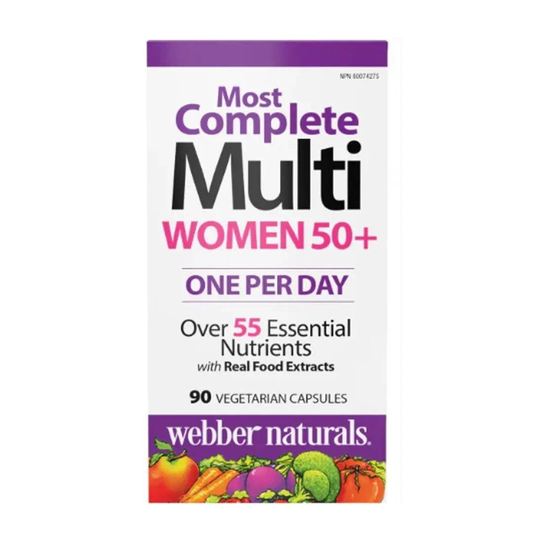 Webber Naturals Women's 50+ Most Complete Multi 90ct in Pakistan