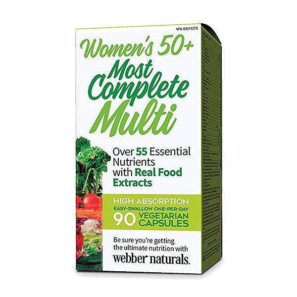 Webber Naturals Women's 50+ Most Complete Multi - Vitamins House