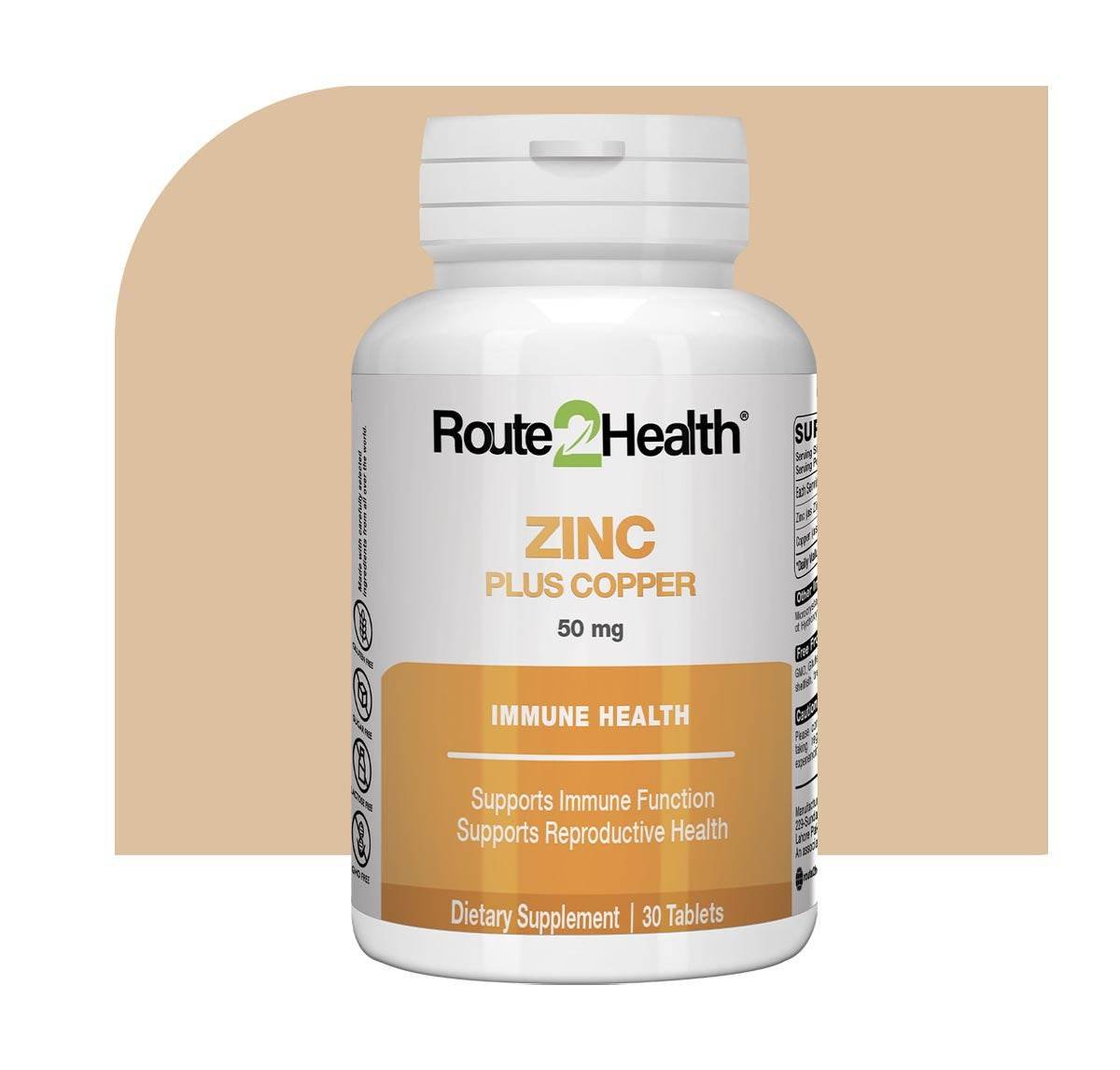 Route 2 Health Zinc Plus Copper in Pakistan