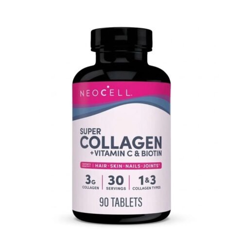 Neocell Super Collagen Plus C with Biotin 90 Tablets Bottle