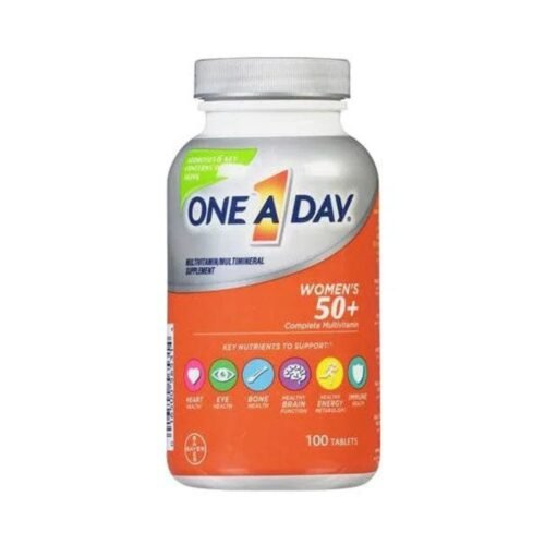 One A Day Women 50 Plus Multivitamin 100 Tablets bottle