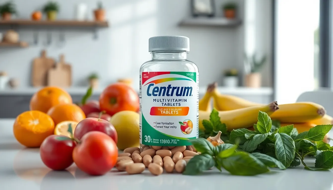 Centrum multivitamin benefits